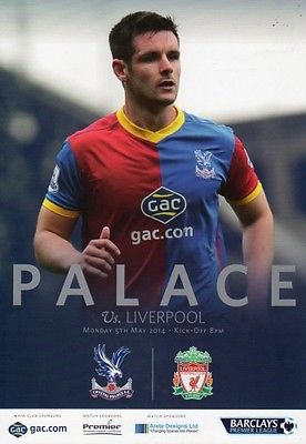 CRYSTAL PALACE v LIVERPOOL 2013/14